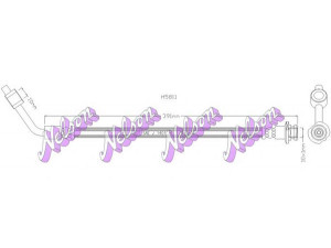 Brovex-Nelson H5811 stabdžių žarnelė 
 Stabdžių sistema -> Stabdžių žarnelės
462102S600, 462102S620, 462102S62A