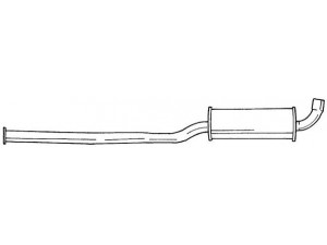 AKS DASIS SG53402 vidurinis duslintuvas