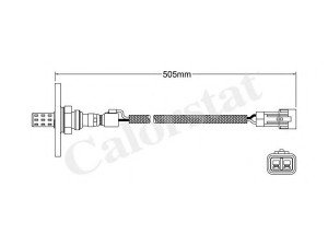 CALORSTAT by Vernet LS120004 lambda jutiklis
89465-12180, 89465-19335, 89465-28040
