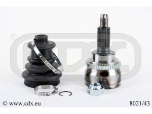 CDX 8021/43 jungčių komplektas, kardaninis velenas 
 Ratų pavara -> Sujungimai/komplektas