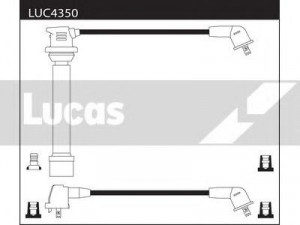 LUCAS ELECTRICAL LUC4350 uždegimo laido komplektas 
 Kibirkšties / kaitinamasis uždegimas -> Uždegimo laidai/jungtys