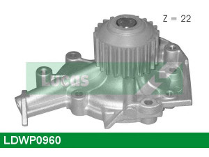 LUCAS ENGINE DRIVE LDWP0960 vandens siurblys 
 Aušinimo sistema -> Vandens siurblys/tarpiklis -> Vandens siurblys
1740050812, 1740060D01, 1740061810