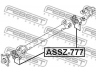 FEBEST ASSZ-777 jungtis, kardaninis velenas
27200-83812