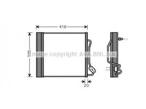 AVA QUALITY COOLING MCA5010D kondensatorius, oro kondicionierius 
 Oro kondicionavimas -> Kondensatorius
0013198V001, 0013198V002