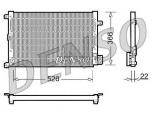 DENSO DCN01020 kondensatorius, oro kondicionierius 
 Oro kondicionavimas -> Kondensatorius
60813978, 60813978, 7789218, 7789218