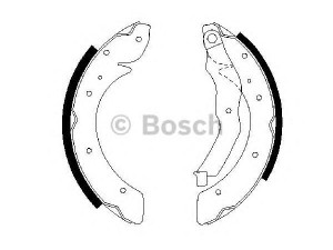 BOSCH 0 986 487 528 stabdžių trinkelių komplektas 
 Techninės priežiūros dalys -> Papildomas remontas
77 01 204 883, 77 01 205 339