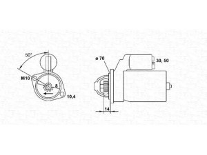 MAGNETI MARELLI 943253182010 starteris 
 Elektros įranga -> Starterio sistema -> Starteris
M1T72081, M1T72086, M1T72087, 2330050Y10