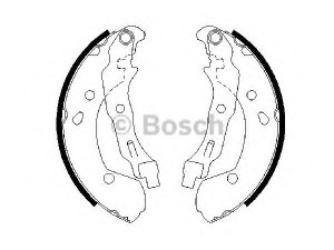 BOSCH 0 986 487 668 stabdžių trinkelių komplektas 
 Techninės priežiūros dalys -> Papildomas remontas
44060 AX625, 77 01 208 357