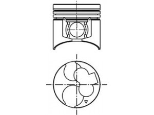 KOLBENSCHMIDT 40054600 stūmoklis 
 Variklis -> Cilindrai/stūmokliai
ME203223, ME203224, ME203225