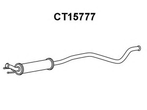 VENEPORTE CT15777 priekinis duslintuvas 
 Išmetimo sistema -> Duslintuvas
1717RZ