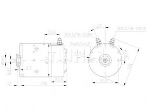 MAHLE ORIGINAL MM 142 elektrovariklis