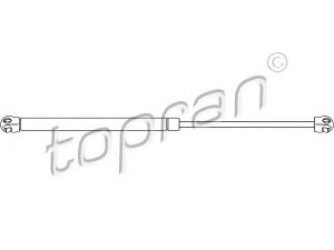 TOPRAN 700 697 dujinė spyruoklė, bagažinė 
 Priedai -> Bagažinė/pakrovimo skyrius
7700 786 248, 7700 799 027