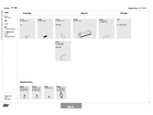 DINEX 247100007 išmetimo sistema 
 Išmetimo sistema -> Išmetimo sistema, visa