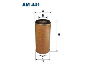 FILTRON AM441 oro filtras 
 Techninės priežiūros dalys -> Techninės priežiūros intervalai
0192720, 192720, NTC1435, NTC6660