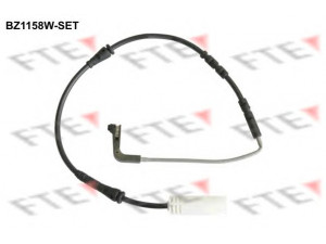 FTE BZ1158W-SET įspėjimo kontaktas, stabdžių trinkelių susidėvėjimas 
 Stabdžių sistema -> Susidėvėjimo indikatorius, stabdžių trinkelės
34 35 6 790 340