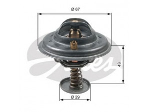 GATES TH27680G1 termostatas, aušinimo skystis 
 Aušinimo sistema -> Termostatas/tarpiklis -> Thermostat
0042033975, 0042034075, 1162000315