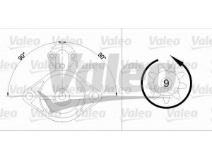 VALEO 455601 starteris 
 Elektros įranga -> Starterio sistema -> Starteris
28100-87709, 28100-87709-000, 2810087709