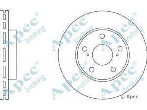 APEC braking DSK2745 stabdžių diskas 
 Dviratė transporto priemonės -> Stabdžių sistema -> Stabdžių diskai / priedai
4351202180, 4351212690