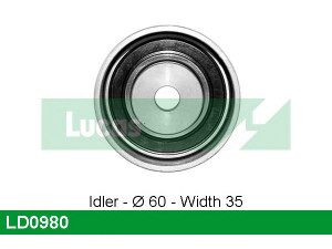 LUCAS ENGINE DRIVE LD0980 įtempiklio skriemulys, paskirstymo diržas
13073-AA080, 13073-AA081, 13073-AA082