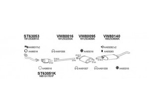 VENEPORTE 800539 išmetimo sistema 
 Išmetimo sistema -> Išmetimo sistema, visa