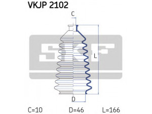 SKF VKJP 2102 gofruotoji membrana, vairavimas 
 Vairavimas -> Gofruotoji membrana/sandarinimai
48571-82000, A00132125, 48571-82000