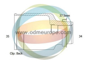 ODM-MULTIPARTS 14-236094 jungčių komplektas, kardaninis velenas 
 Ratų pavara -> Sujungimai/komplektas
374397