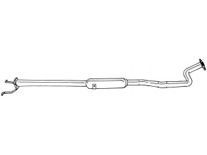 AKS DASIS SG34400 vidurinis duslintuvas