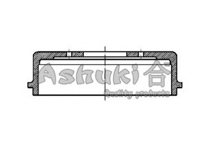 ASHUKI 1020-0008 stabdžių būgnas 
 Stabdžių sistema -> Būgninis stabdys -> Stabdžių būgnas
14.7252.10/BREMBO, 43511-50G50