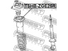 FEBEST TSHB-ZGE25R apsauginis dangtelis/gofruotoji membrana, amortizatorius 
 Pakaba -> Amortizatorius
48257-68020