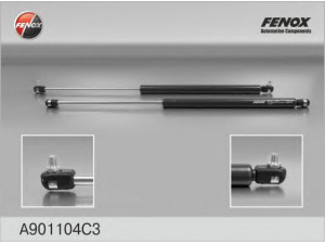 FENOX A901104C3 dujinė spyruoklė, bagažinė 
 Priedai -> Bagažinė/pakrovimo skyrius
2111-0823101-000, 2111-8231010