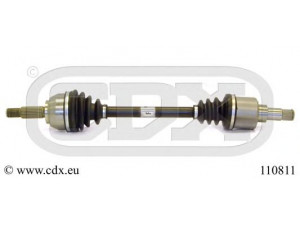 CDX 110811 kardaninis velenas 
 Ratų pavara -> Kardaninis velenas
1122811, 1345864, 1602947, 1753951
