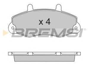 BREMSI BP2525 stabdžių trinkelių rinkinys, diskinis stabdys 
 Techninės priežiūros dalys -> Papildomas remontas
1074971, 1134158, 1301589, 5028763