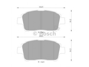 BOSCH 0 986 505 225 stabdžių trinkelių rinkinys, diskinis stabdys 
 Techninės priežiūros dalys -> Papildomas remontas
04465 12580, 04465 12581, 04465 12590