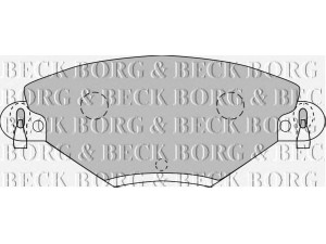 BORG & BECK BBP1722 stabdžių trinkelių rinkinys, diskinis stabdys 
 Techninės priežiūros dalys -> Papildomas remontas
425215, 425248, 425288, 425346