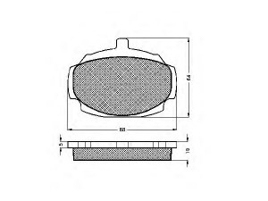 SPIDAN 32718 stabdžių trinkelių rinkinys, diskinis stabdys 
 Techninės priežiūros dalys -> Papildomas remontas
GBP90202, GBP90256