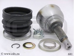 CDX 681 jungčių komplektas, kardaninis velenas 
 Ratų pavara -> Sujungimai/komplektas