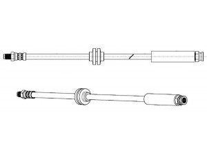 CEF 512713 stabdžių žarnelė 
 Stabdžių sistema -> Stabdžių žarnelės
4806G7, 4806P5, 1367814080, 51725096