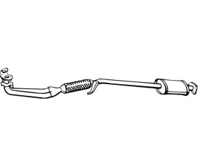 WALKER 14688 priekinis duslintuvas