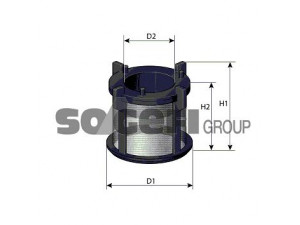 SogefiPro FA9564ECO kuro filtras 
 Techninės priežiūros dalys -> Papildomas remontas
51.12503-0043, 0000901351, 07983190
