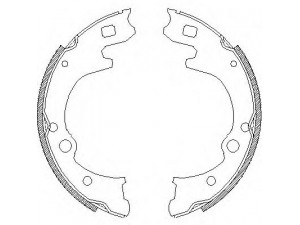 REMSA 4150.00 stabdžių trinkelių komplektas 
 Techninės priežiūros dalys -> Papildomas remontas
S08549380, S31A26310A, S3YA2638ZA