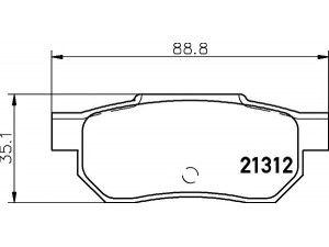 MINTEX MDB1360 stabdžių trinkelių rinkinys, diskinis stabdys 
 Techninės priežiūros dalys -> Papildomas remontas
43022SD2505, 43022SD2930, 43022SE0500