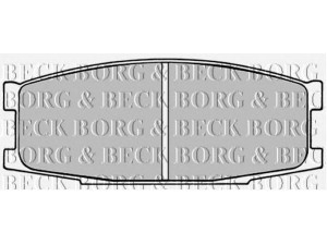 BORG & BECK BBP1330 stabdžių trinkelių rinkinys, diskinis stabdys
MB295690, MB295886, MB295887, MB295946