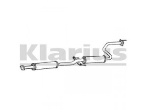 KLARIUS 270164 vidurinis duslintuvas 
 Išmetimo sistema -> Duslintuvas
GEX11091, GEX33443, GEX41091, 18220SK3E50