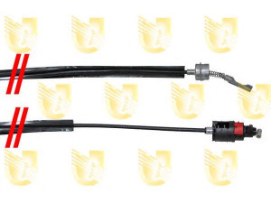 UNIGOM 491802 trosas, neautomatinė transmisija
8L0713303