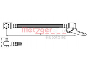 METZGER 4112545 stabdžių žarnelė 
 Stabdžių sistema -> Stabdžių žarnelės
4519458, 4659007