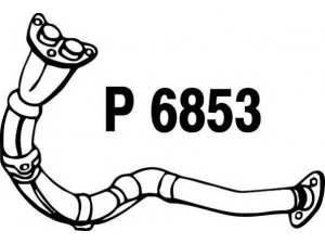 FENNO P6853 išleidimo kolektorius 
 Išmetimo sistema -> Išmetimo vamzdžiai
BM70288, 17410-7A340, 17410-7B050