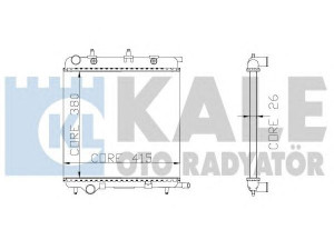 KALE OTO RADYATÖR 285200 radiatorius, variklio aušinimas 
 Aušinimo sistema -> Radiatorius/alyvos aušintuvas -> Radiatorius/dalys
1330.S1, 1330N6, 1330S1, 1330.S1