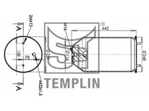 ST-TEMPLIN 04.060.6106.700 dėklas, pneumatinė pakaba
4.284.3003.01