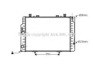 AVA QUALITY COOLING MS2133 radiatorius, variklio aušinimas
1405000303