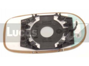 LUCAS ELECTRICAL LR-0075 veidrodėlio stiklas, stiklo elementas 
 Kėbulas -> Langai/veidrodėliai -> Veidrodėlis
